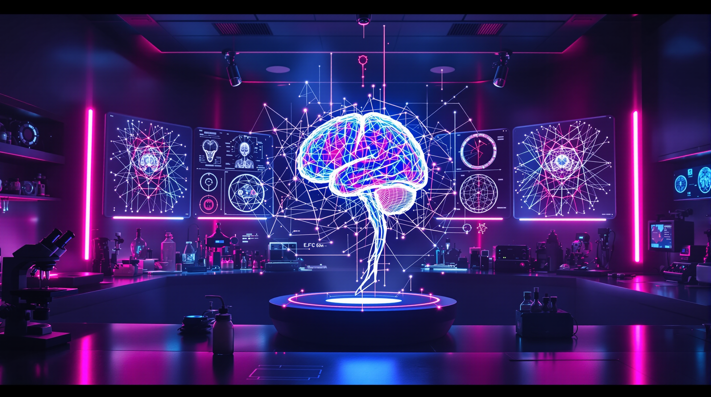 Psychedelic research visualization